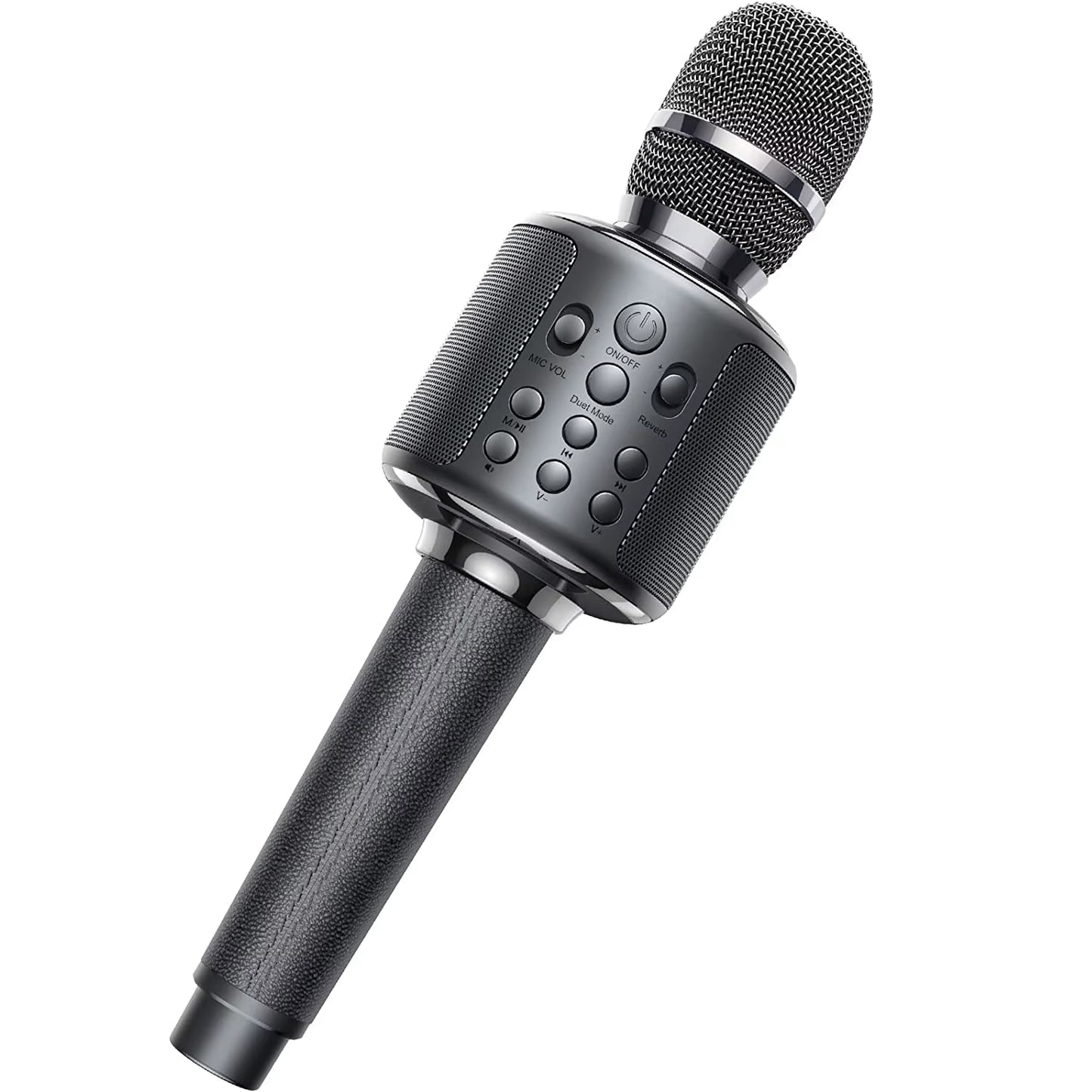 Karaoke Microphone Bluetooth Wireless Mic Portable Singing Machine with Duet Sing/Record/Play/Reverb Adult/Kid Gift for Home KTV