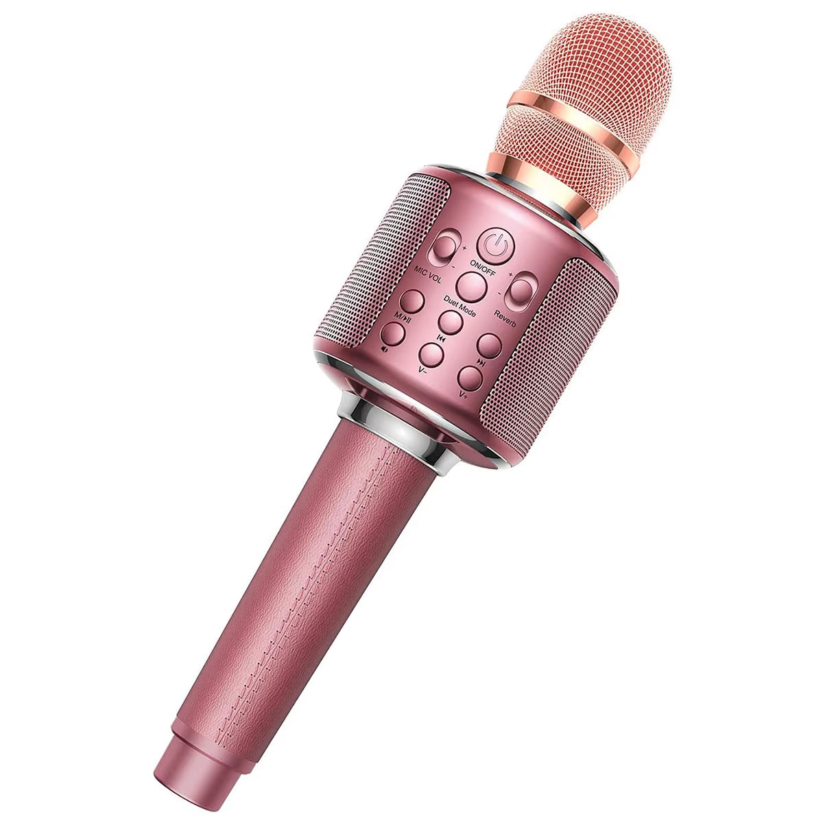 Karaoke Microphone Bluetooth Wireless Mic Portable Singing Machine with Duet Sing/Record/Play/Reverb Adult/Kid Gift for Home KTV