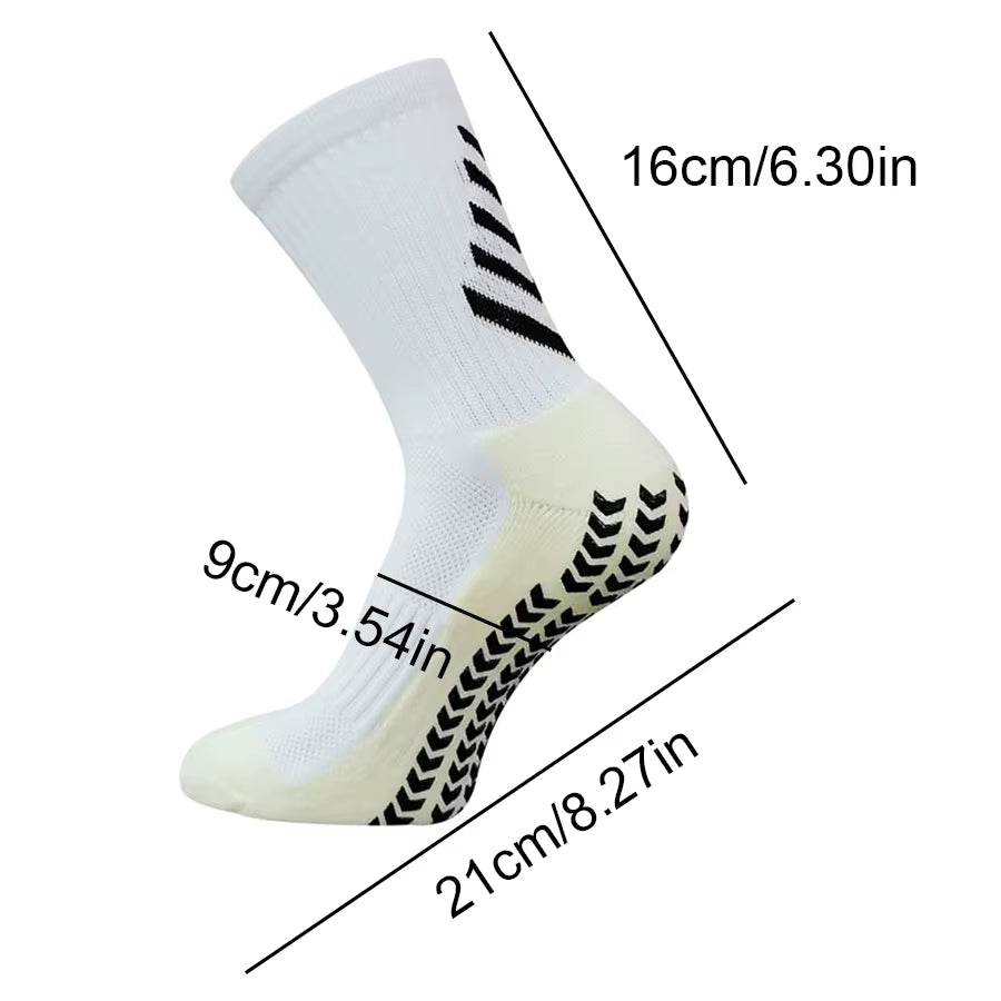 1 Set of High Quality Men Women Outdoor Protective Equipmen Football Leg Cover anti Slip Soccer Tennis Basketball Sports Socks