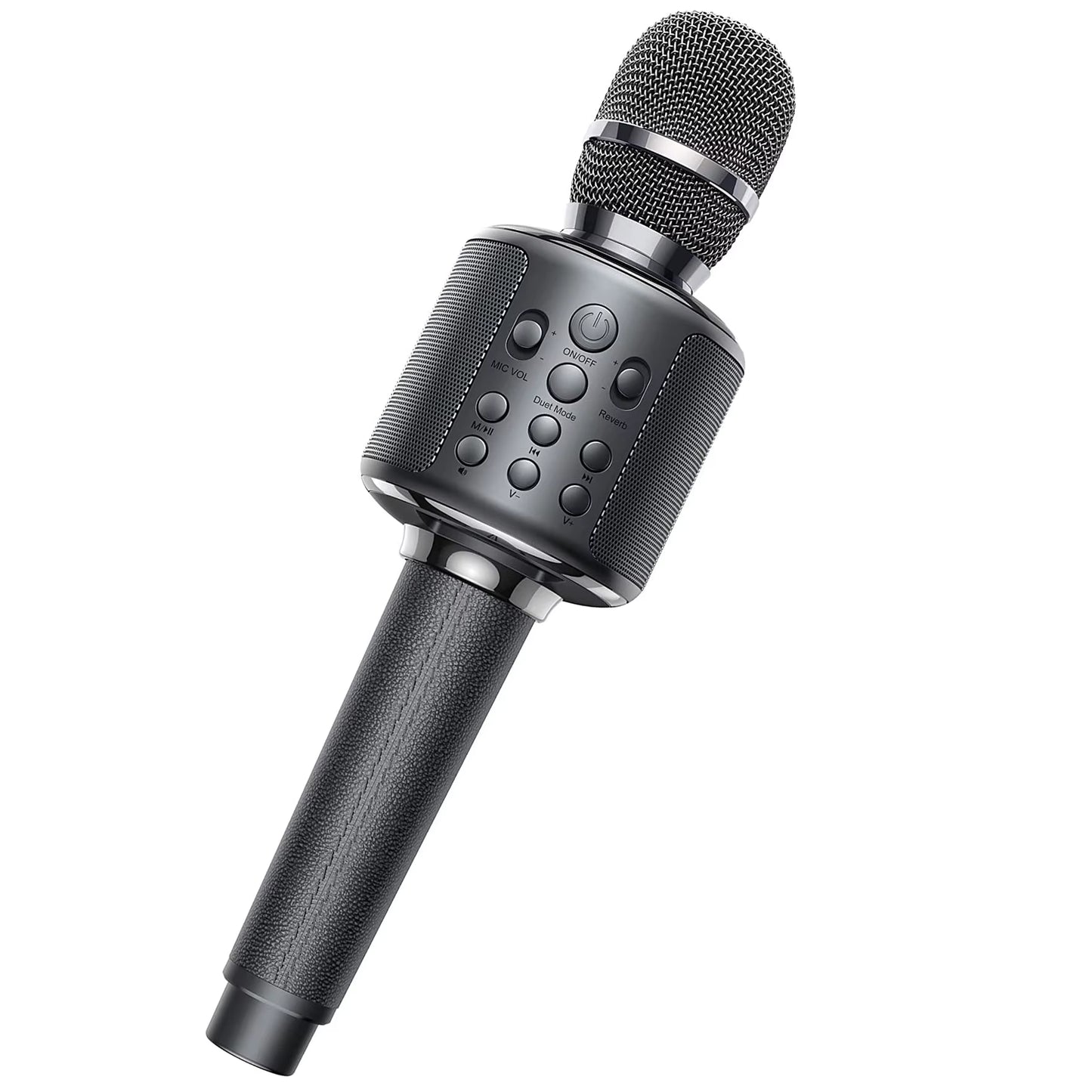 Karaoke Microphone Bluetooth Wireless Mic Portable Singing Machine with Duet Sing/Record/Play/Reverb Adult/Kid Gift for Home KTV